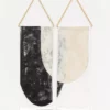 Conejo & Co Home Goods Pez Wall Hanging - Oyster + Black