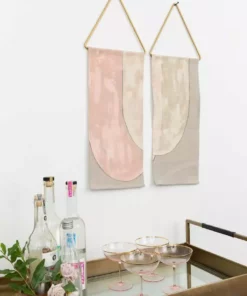 Conejo & Co Pez Wall Hanging - Oyster + Himalayan Salt