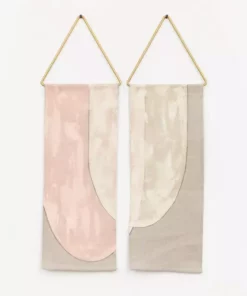 Conejo & Co Pez Wall Hanging - Oyster + Himalayan Salt