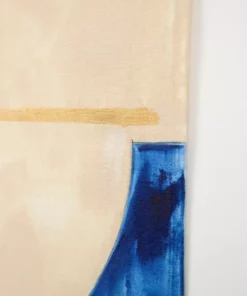 Conejo & Co Puente Wall Hanging - Oyster + Indigo