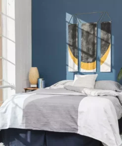 Conejo & Co Zorro Wall Hanging - Black, Yellow And White