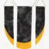 Conejo & Co Zorro Wall Hanging - Black, Yellow And White