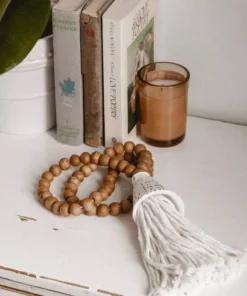 Ceremonia Conus Shell Beaded Tassel - Brown Best Sellers