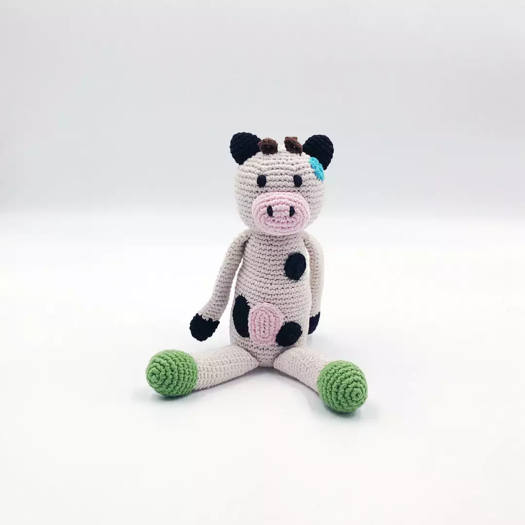 Pebble Baby Gifts Cow Rattle 1 Pebble Baby Gifts Cow Rattle