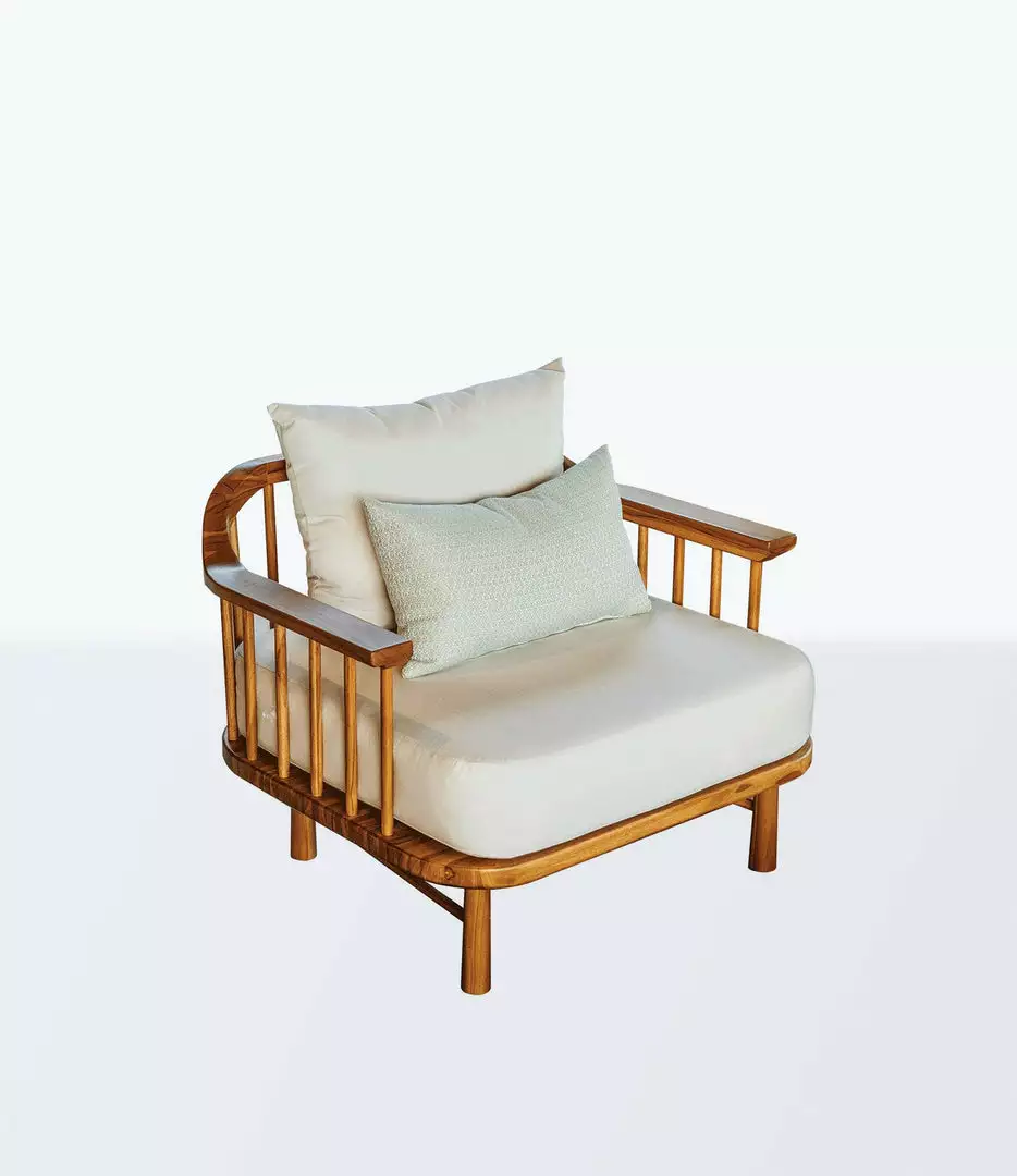 Masaya & Co. Coyolito Sunbrella Arm Chair Furniture 1 Masaya & Co. Coyolito Sunbrella Arm Chair Furniture