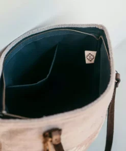 MZ Fair Trade Accessories Coyote Wool Tote Bag 12 MZ Fair Trade Accessories Coyote Wool Tote Bag