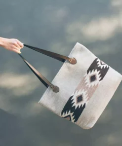 MZ Fair Trade Accessories Coyote Wool Tote Bag 16 MZ Fair Trade Accessories Coyote Wool Tote Bag