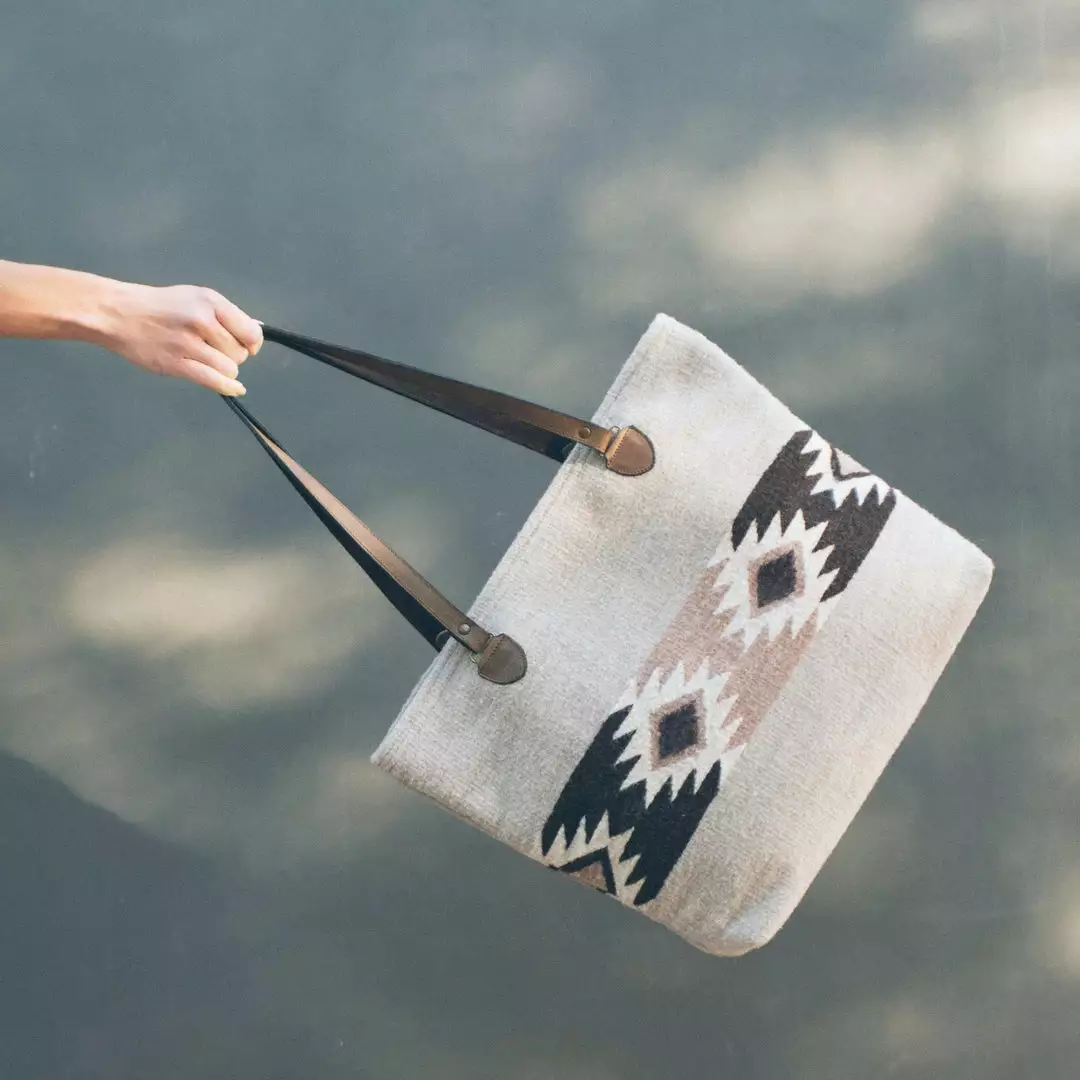 MZ Fair Trade Accessories Coyote Wool Tote Bag 8 MZ Fair Trade Accessories Coyote Wool Tote Bag