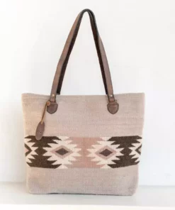 MZ Fair Trade Accessories Coyote Wool Tote Bag