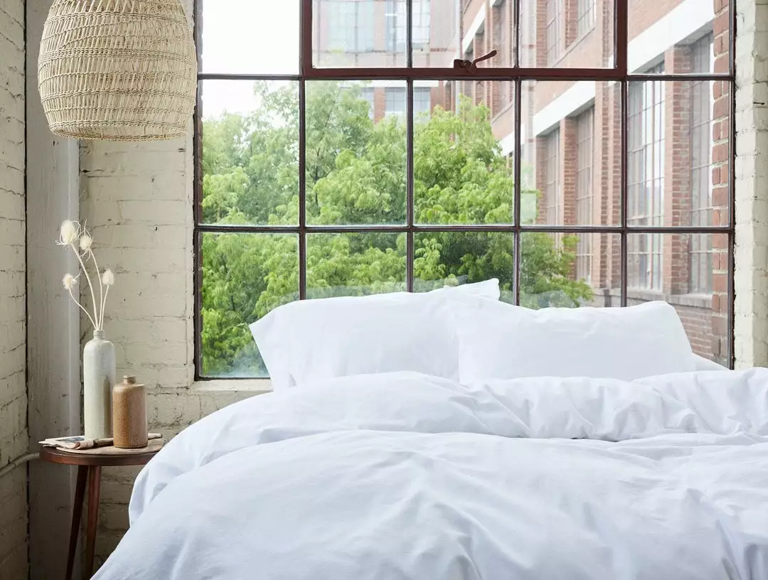 Coyuchi Cloud Brushed Flannel Pillowcases - Alpine White Fair Trade 3 Coyuchi Cloud Brushed Flannel Pillowcases - Alpine White Fair Trade