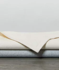 Coyuchi Cloud Brushed Flannel Receiving Blanket Set Home Goods