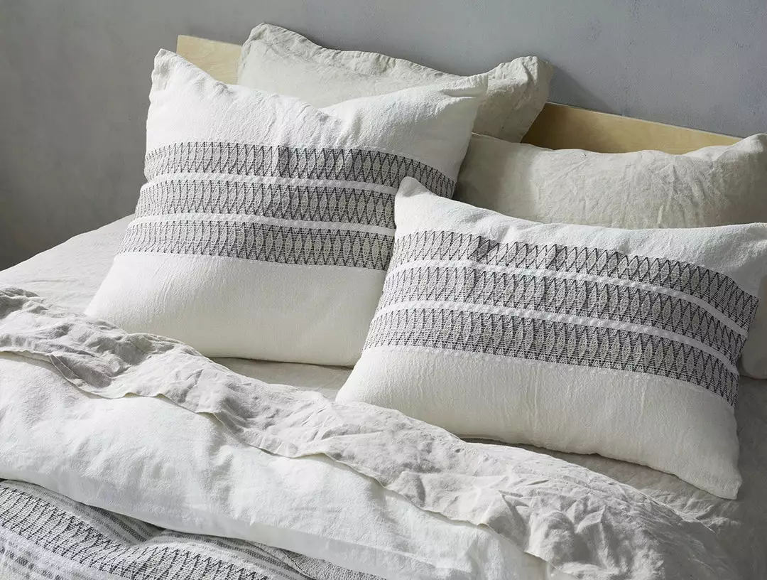 Coyuchi Home Goods Lost Coast Duvet Cover - Marine With Grays 5 Coyuchi Home Goods Lost Coast Duvet Cover - Marine With Grays