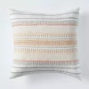 Coyuchi Home Goods Lost Coast Pillow Cover - Coral