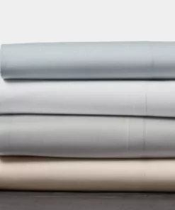 Coyuchi Percale Pillowcase Set - Alpine White Home Goods