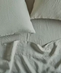 Coyuchi Home Goods Relaxed Linen Sheet Set - Laurel