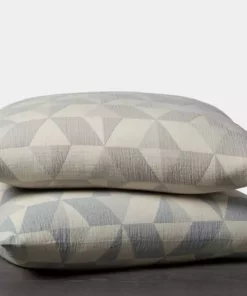 Coyuchi Home Goods Pismo Euro Sham - Fog