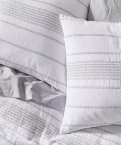 Coyuchi Rippled Stripe Duvet Cover 17 Coyuchi Rippled Stripe Duvet Cover