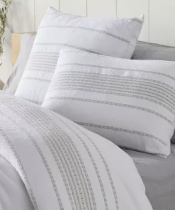 Coyuchi Rippled Stripe Duvet Cover 16 Coyuchi Rippled Stripe Duvet Cover