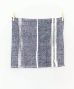 Creative Women Best Sellers Aden Napkin - Navy + Natural