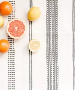 Creative Women Aden Tablecloth - Gray