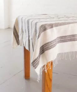 Creative Women Aden Tablecloth - Gray