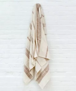 Creative Women Aden Bath Towel - Natural + Stone