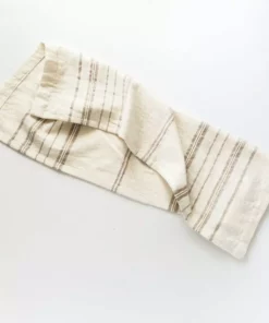 Creative Women Home Goods Avery Tea Towel - Stone