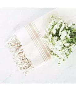 Creative Women Cabin Hatch Hand Towel - Beige