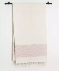 Creative Women Home Goods Riviera Bath Towel - Blush