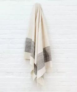 Creative Women Home Goods Riviera Bath Towel - Gray