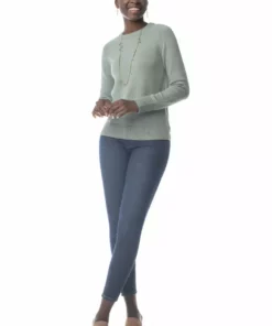 Synergy Organic Clothing Crew Sweater - Lily Pad
