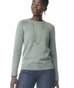 Synergy Organic Clothing Crew Sweater - Lily Pad