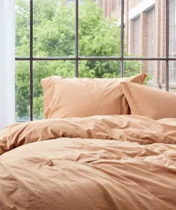 Coyuchi Crinkled Percale Duvet Cover Best Sellers