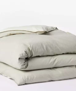 Coyuchi Crinkled Percale Duvet Cover Best Sellers