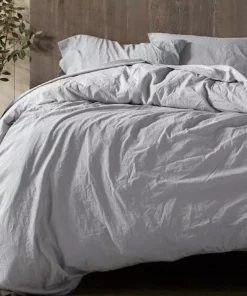 Coyuchi Crinkled Percale Duvet Cover Best Sellers