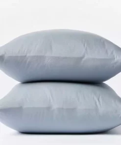 Coyuchi Crinkled Percale Pillowcase Set Home Goods