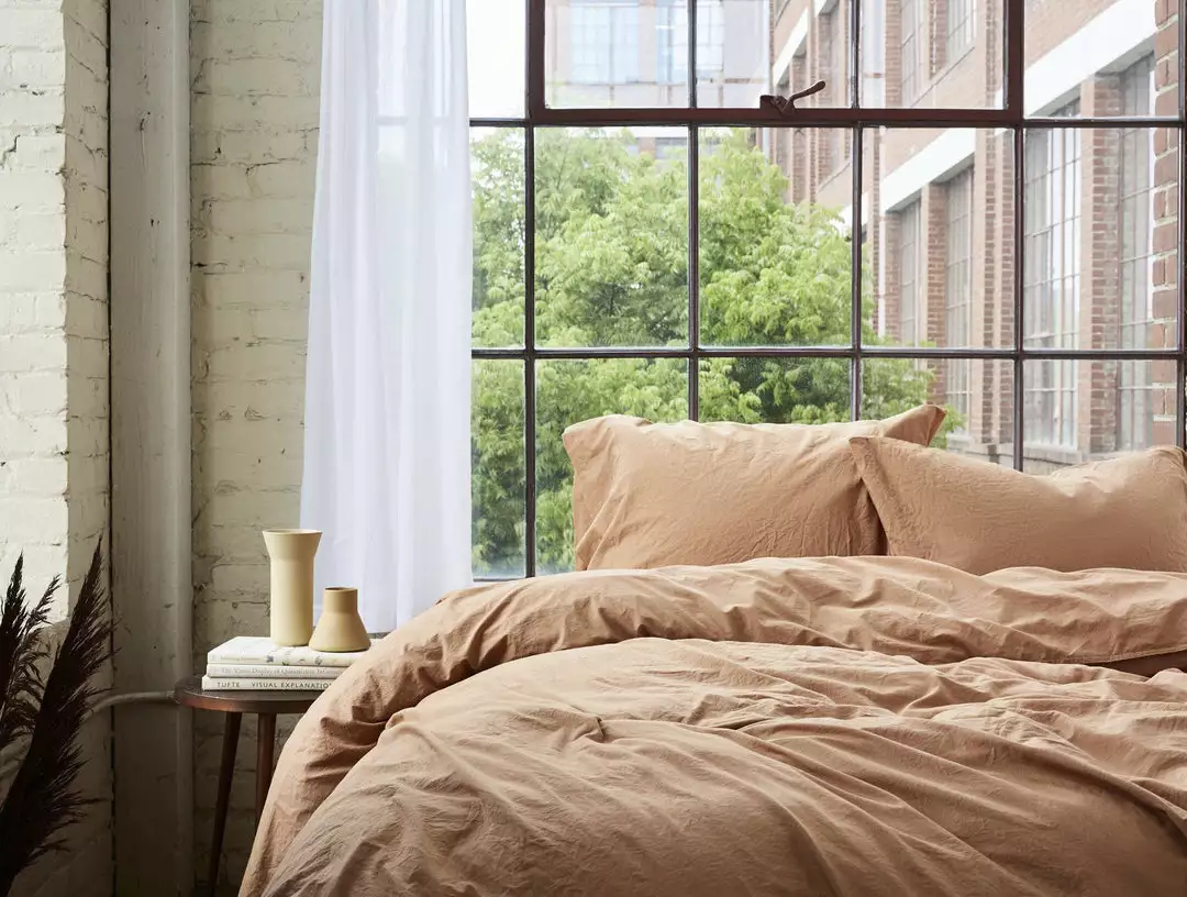 Coyuchi Crinkled Percale Sheet Set Home Goods 5 Coyuchi Crinkled Percale Sheet Set Home Goods