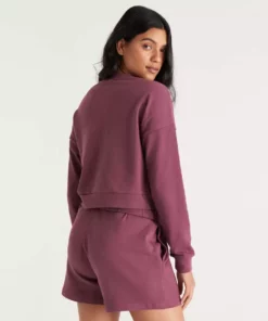 The Standard Stitch French Terry Crop Sweatshirt