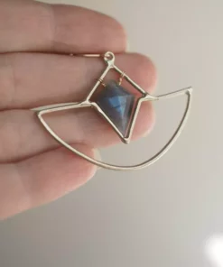 Iron Oxide Jewelry Crystal Amulet Necklace