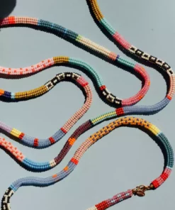 Kisiwa Jewelry Cuerda One Of A Kind Beaded Choker 11 Kisiwa Jewelry Cuerda One Of A Kind Beaded Choker
