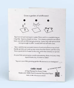 Cute Root Greeting Cards Sarcastic Cat Plantable Cards - 10 Pack