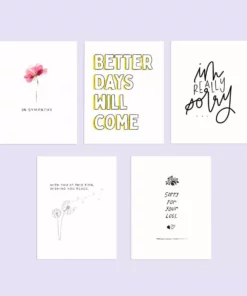 Cute Root Sympathy Variety Plantable Cards - 10 Pack 13 Cute Root Sympathy Variety Plantable Cards - 10 Pack