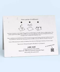Cute Root Thanks Dots Plantable Cards - 10 Pack
