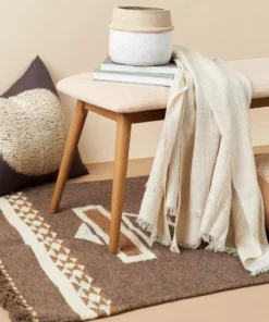 Studio Variously Damru Wool Rug Handcrafted