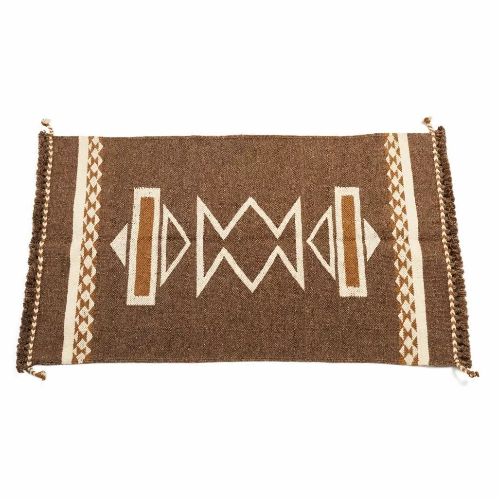 Studio Variously Damru Wool Rug Handcrafted 1 Studio Variously Damru Wool Rug Handcrafted