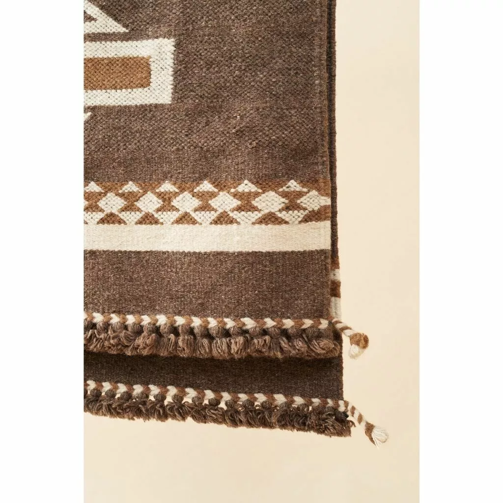 Studio Variously Damru Wool Rug Handcrafted 4 Studio Variously Damru Wool Rug Handcrafted