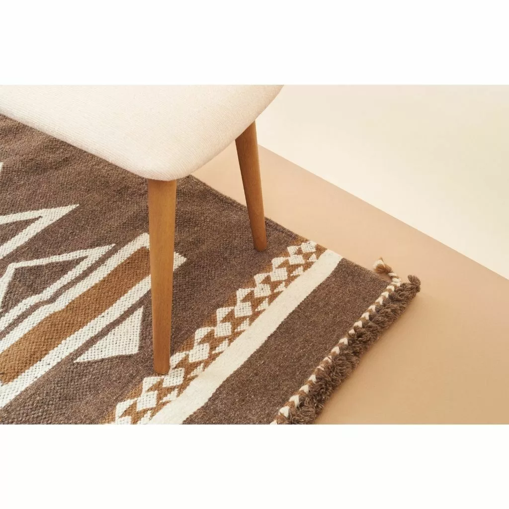 Studio Variously Damru Wool Rug Handcrafted 11 Studio Variously Damru Wool Rug Handcrafted