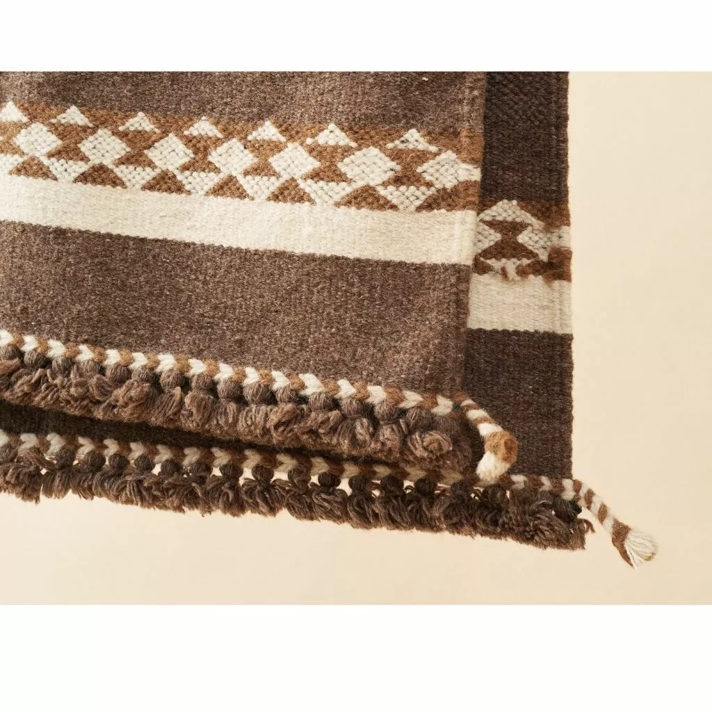 Studio Variously Damru Wool Rug Handcrafted 6 Studio Variously Damru Wool Rug Handcrafted