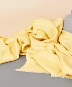 Studio Variously Dandelion Merino Throw Blanket Home Goods