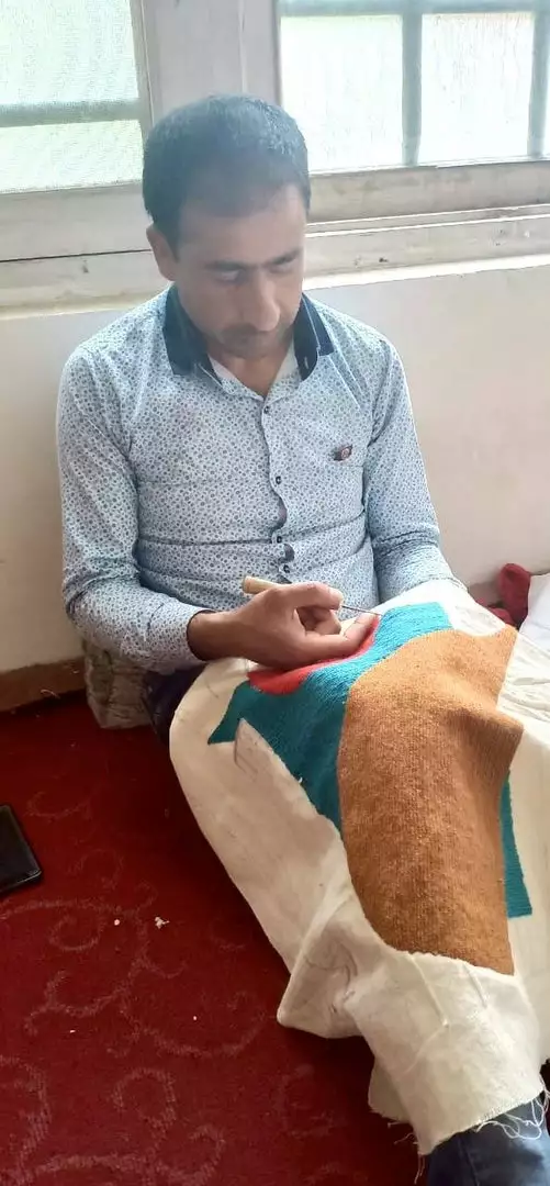 Leah Singh Dashes Wool Tapestry Home Goods 4 Leah Singh Dashes Wool Tapestry Home Goods